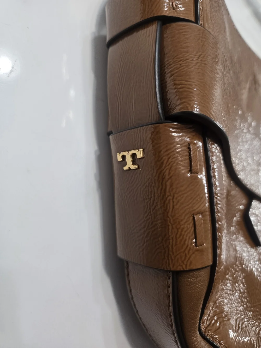 Tory Burch smooth brown